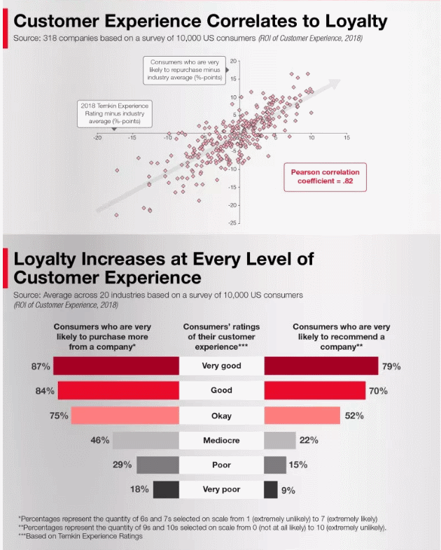 customer loyalty infographic